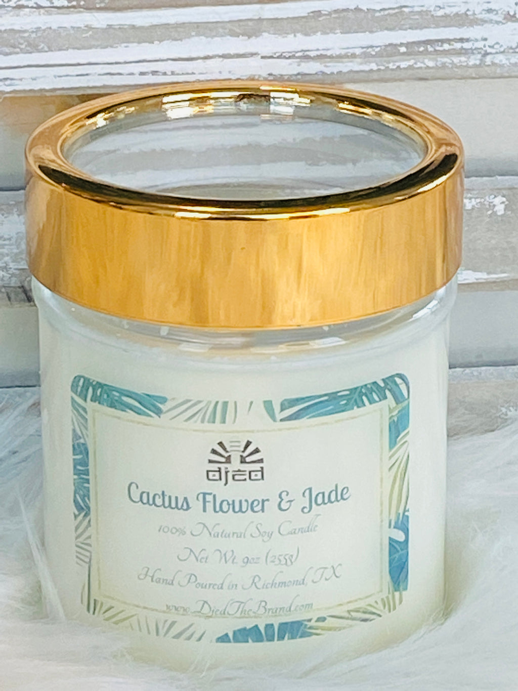 Cactus Flower & Jade 100% Soy Wax Candle