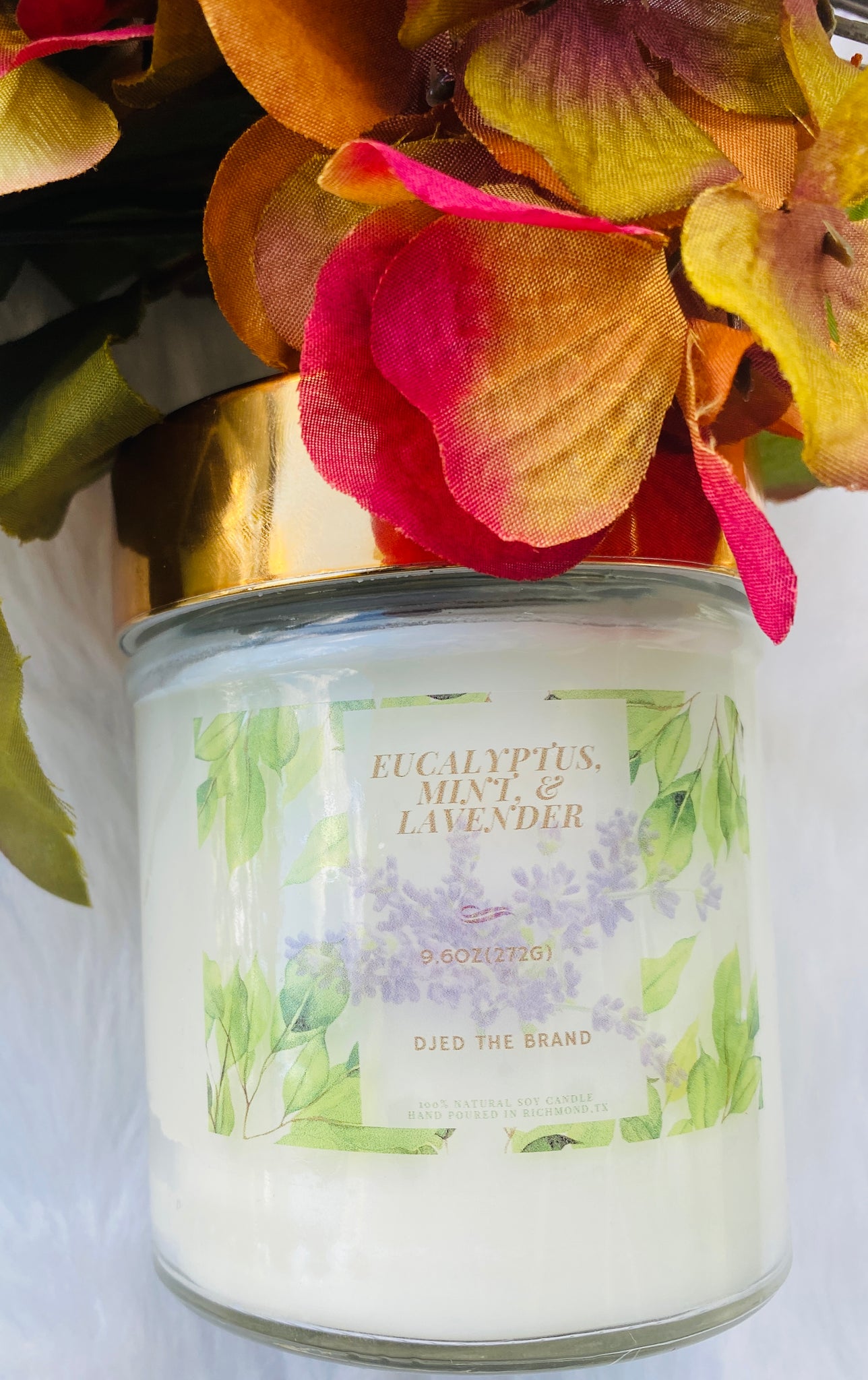 Eucalyptus, Mint, & Lavender Candle – Djed The Brand